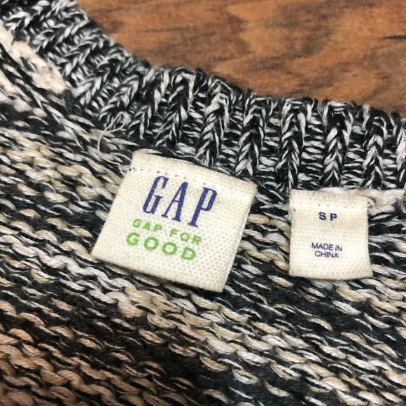 Gap Marled stripe open-front cardigan - Picture 4 of 6